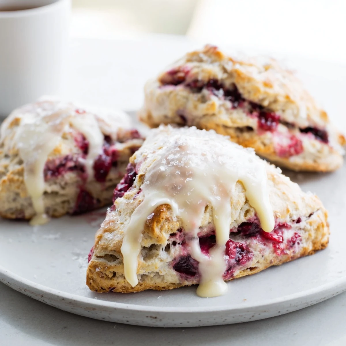 Rustic Birch-Warm Blueberry