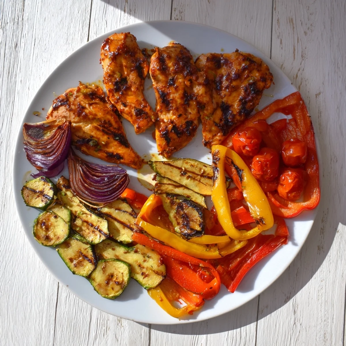 Golden-brown Basil-Soft Chicken and Veggie Sheet Pan Dinner, a healthy one-pan meal with fresh basil.