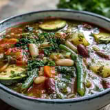 Hearty Italian Vegetable Minestrone