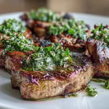 Lamb Chops with Mint Gremolata
