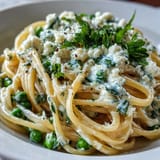 Spring Pasta Ricotta Lemon Peas