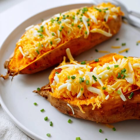 Golden, cheesy Sweet Potato & Cheese Whole Roast, a hearty vegetarian main course ready to enjoy.