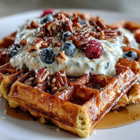 Golden turmeric waffles, fluffy and crisp, with a vibrant breakfast glow.