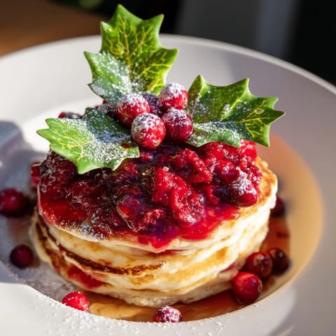 Pancake Stack Berry Holly