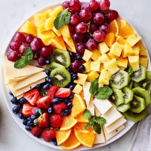 Kaleidoscope Circle Fruit Cheese
