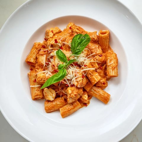 Spicy Vodka Chicken Pasta