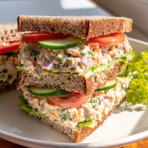 Easy Chickpea Salad Lunch