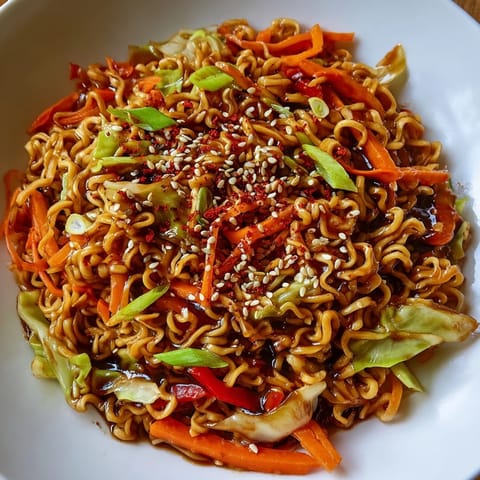 Spicy Ramen Stir Fry