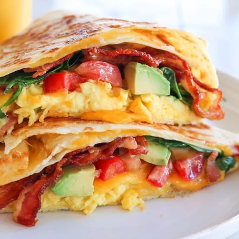 Crispy Breakfast Wrap Fold