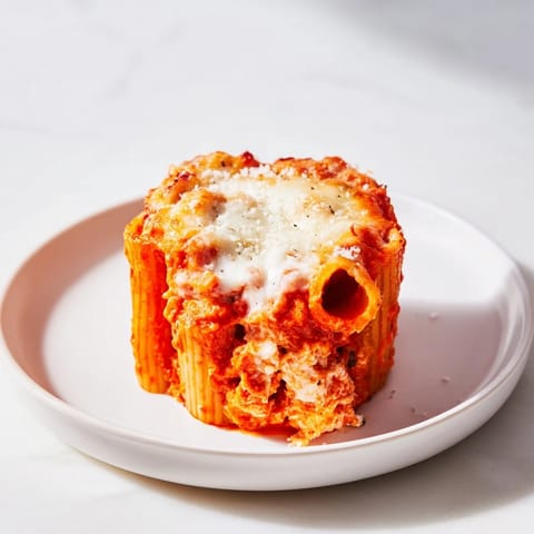 Baked Ziti Cups Delight