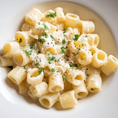 Creamy Garlic Butter Ditalini