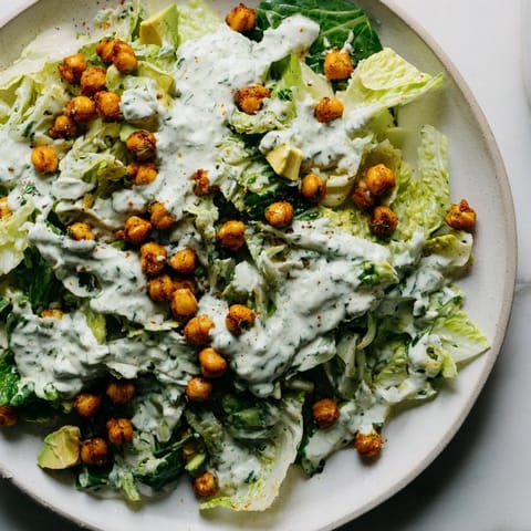 Green Goddess Salad Chickpeas