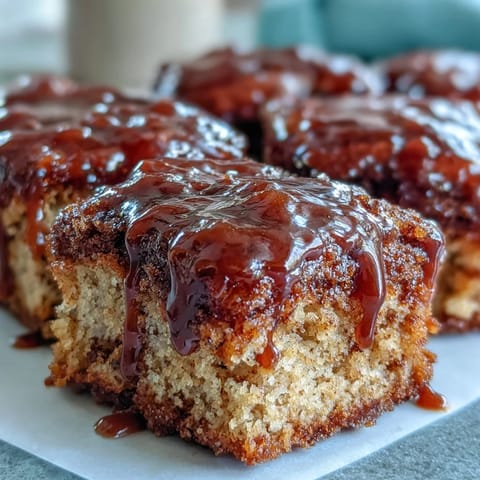 Warm Maple Donut Bars on a white plate, dusted with cinnamon sugar and ready to be enjoyed as a sweet breakfast treat.