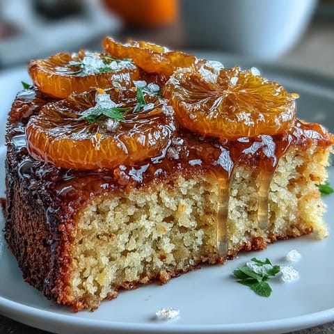 Candied Orange Olive Oil Cake