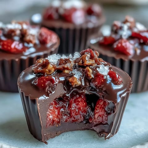Dubai Chocolate Strawberry Cups