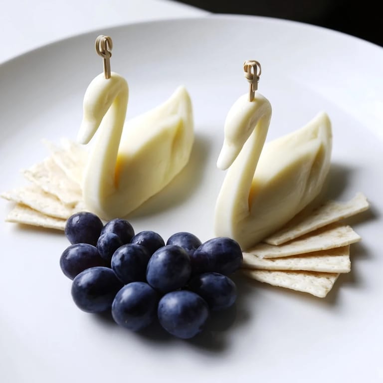 A beautiful overhead shot shows the Elegant Swan Lake Board with a detailed presentation.