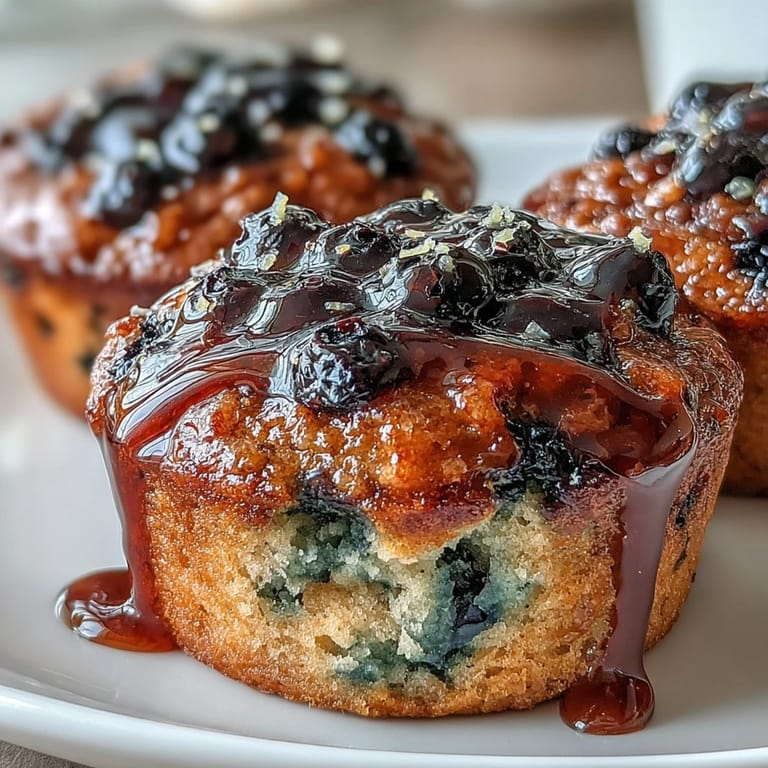 Twelve fluffy Vegan Blueberry Lemon Protein Muffins line a cooling rack, showcasing juicy blueberries and vibrant lemon zest flecks.