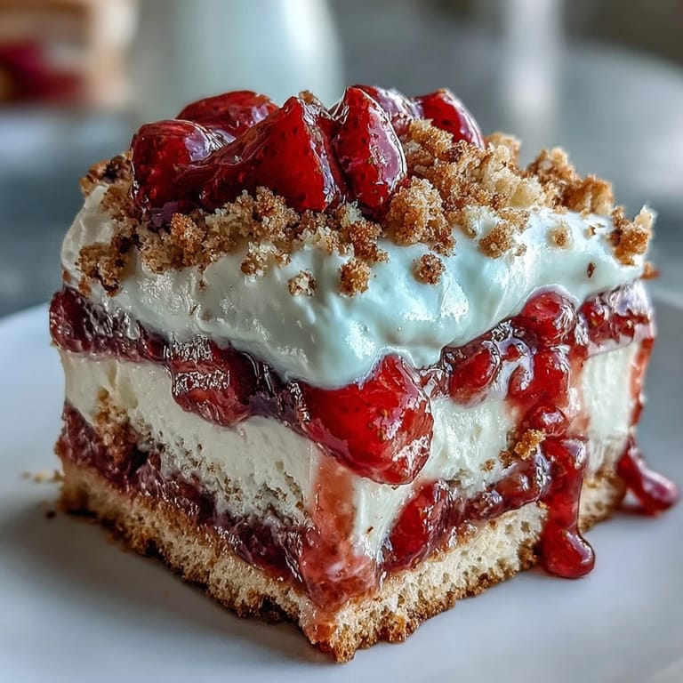 Heart-shaped shortcakes layered with sweet macerated strawberries and billowy vanilla whipped cream.
