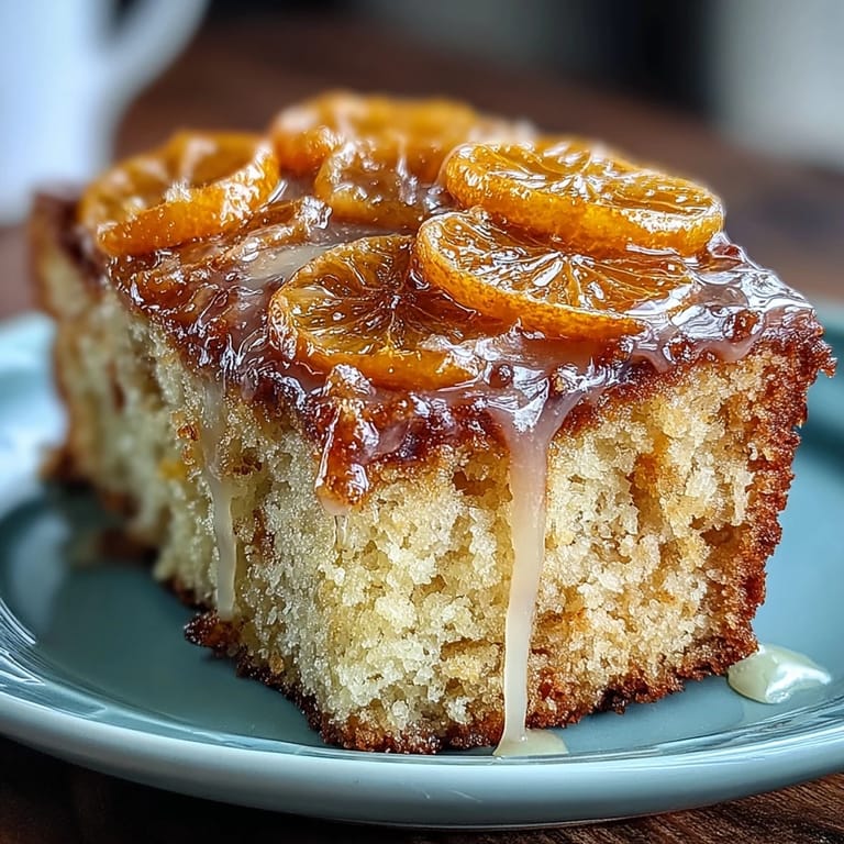 A fragrant Mediterranean-inspired cake with candied oranges and olive oil, offering a nutty, citrusy twist on classic baking.