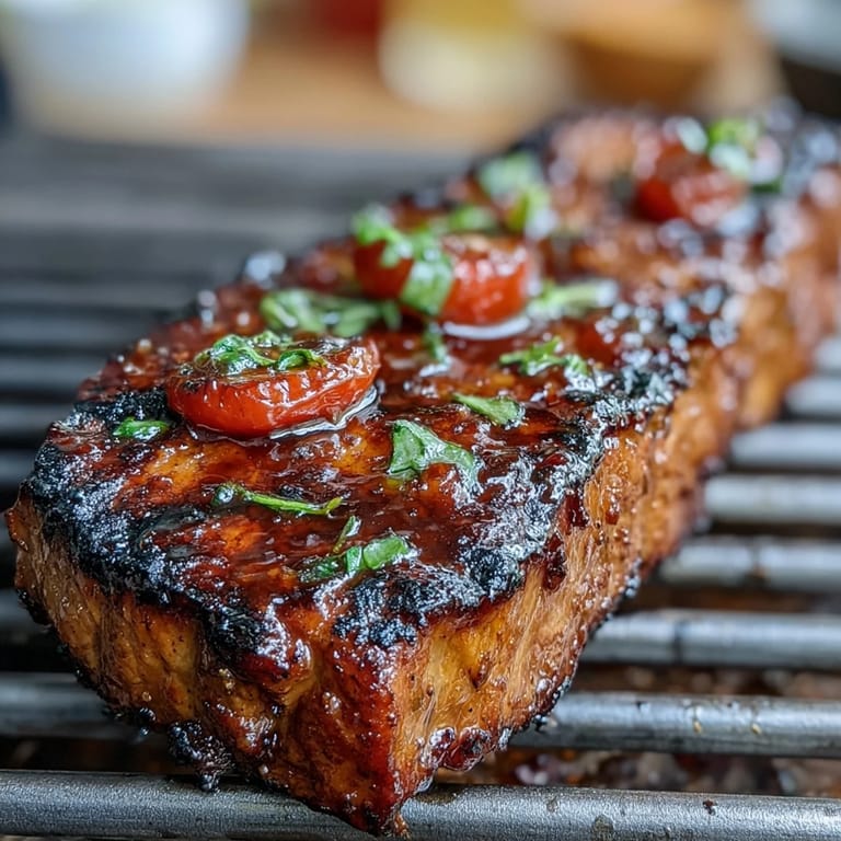 Juicy grilled peaches and soft burrata cheese create a stunning salad, accented by arugula and tangy balsamic glaze for balance.