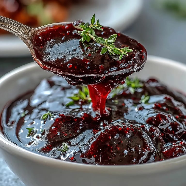Sweet and spicy blackberry jalapeño BBQ sauce for dipping or glazing.